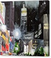 New York Night Acrylic Print