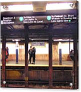 New York Subway Acrylic Print