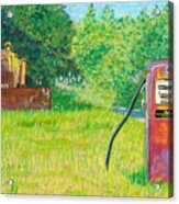 Newfoundland Gas Pump Acrylic Print