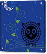 Night Owl Acrylic Print
