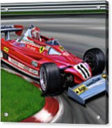 Niki Lauda F-1 Ferrari Acrylic Print