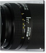 Nikon 70- 210 Mm Lens Acrylic Print
