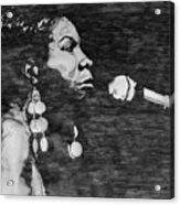 Nina Simone Acrylic Print