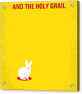 No036 My Monty Python And The Holy Grail Minimal Movie Poster Acrylic Print