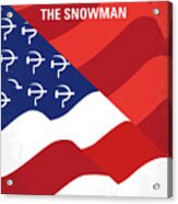 No749 My The Falcon And The Snowman Minimal Movie Poster Acrylic Print