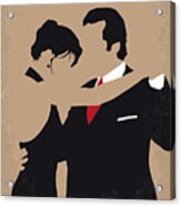 No888 My Scent Of A Woman Minimal Movie Poster Acrylic Print