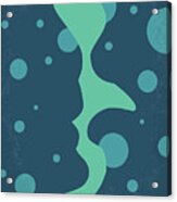 No902 My The Shape Of Water Minimal Movie Poster Acrylic Print