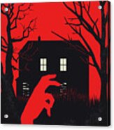 No935 My Night Of The Living Dead Minimal Movie Poster Acrylic Print
