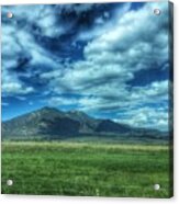 North Of Taos, New Mexico Mountains Acrylic Print
