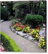 North Vancouver Garden Acrylic Print