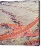 Northern Colorado Foothills Aerial View Acrylic Print