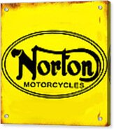 Norton Motorcycles Acrylic Print