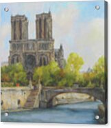 Notre Dame Acrylic Print