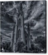 Notre Dame University Church Acrylic Print
