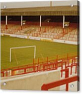 Nottingham Forest - City Ground - Old Stand 1 - 1970s Acrylic Print