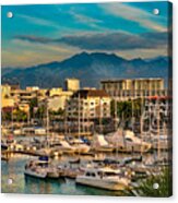 Nuevo Vallarta Marina Acrylic Print