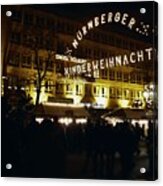 Nuremberg Christmas Market Acrylic Print