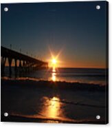 Oceanview Sunrise Acrylic Print