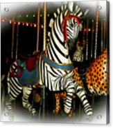 Oh Carousel Acrylic Print