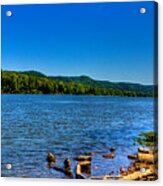 Ohio River Bank Acrylic Print