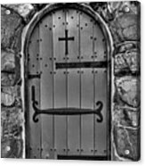 Old Church Door Acrylic Print