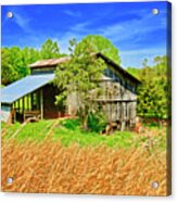 Old Country Barn Acrylic Print