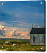 Old Evangeline Church Acrylic Print