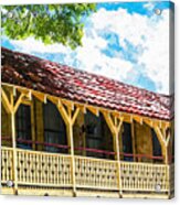 Old Florida Apartment House Acrylic Print