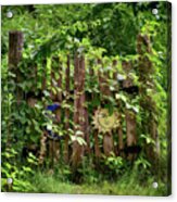 Old Garden Gate Acrylic Print