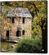 Old Mill Through The Trees Acrylic Print