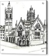 Old South Church - Bosotn Acrylic Print