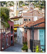 Old Town In Villefranche-sur-mer 3 Acrylic Print