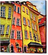 Old Town In Warsaw #4 Acrylic Print