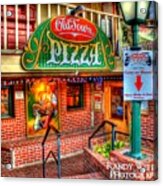 Old Town Pizza Acrylic Print