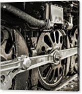 On The Rails Acrylic Print