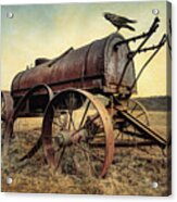 On The Water Wagon - Agricultural Relic Acrylic Print