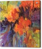 Orange Bouquet Acrylic Print