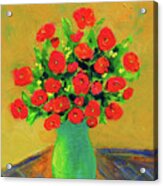 Orange Roses For Gratitude Acrylic Print