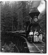 Oregon: Logging Train Acrylic Print