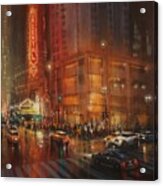 Oriental Theater Chicago Acrylic Print