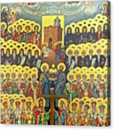 Orthodox Holy Saints 1882 Acrylic Print