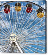 Pacific Park Ferris Wheel Acrylic Print