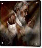 Padre Pio At Nones Acrylic Print