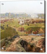 Painting Of Battle Of Borodino Acrylic Print