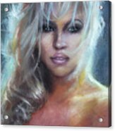 Pamela Anderson Acrylic Print