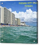 Panama City Beach Florida Acrylic Print