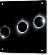 Panorama Of The Great American Eclipse Acrylic Print