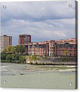 Panorama Of The Hydroelectric Power Station In Toulouse Acrylic Print