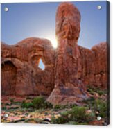 Parade Of Elephants In Arches National Park Acrylic Print