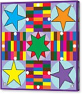 Parcheesi Board Acrylic Print